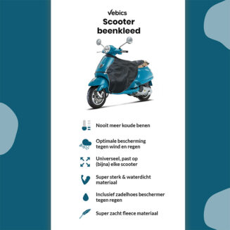 Vebics scooter beenkleed voordelen