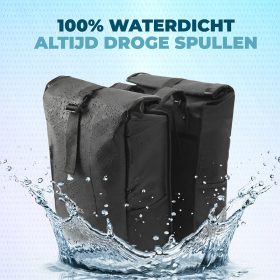 Vebics dubbele fietstas-100percent waterdicht