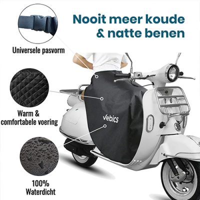 Vebics scooter beenkleed