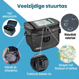 Alternative view of Stuurtas E-bike Afneembaar & Waterbestendig